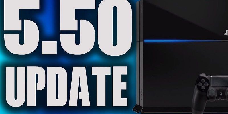 Actualización de PS4 5.50