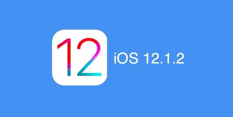 Actualización iOS 12.1.2