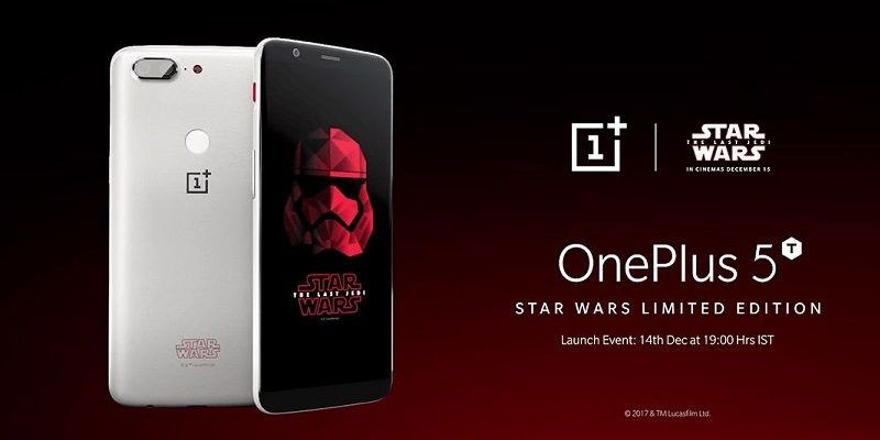 Edición de OnePlus 5T Star Wars