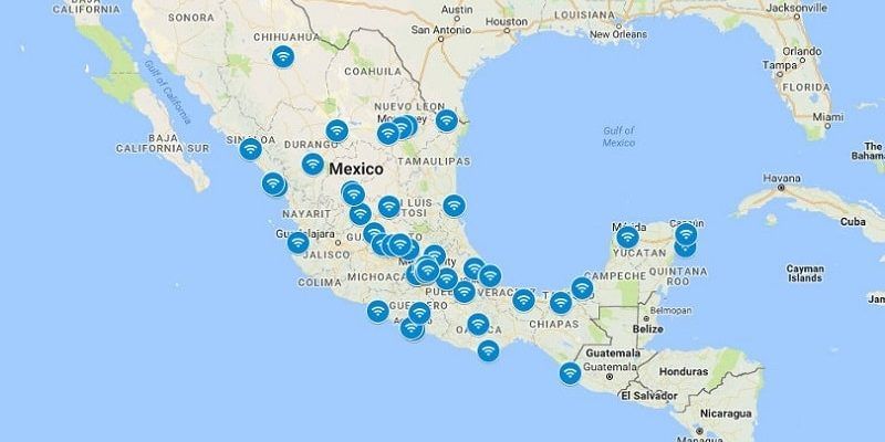 Hotspots Gratuitos de Wi-Fi de Google Station