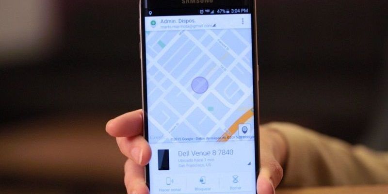 Teléfono Android Perdido