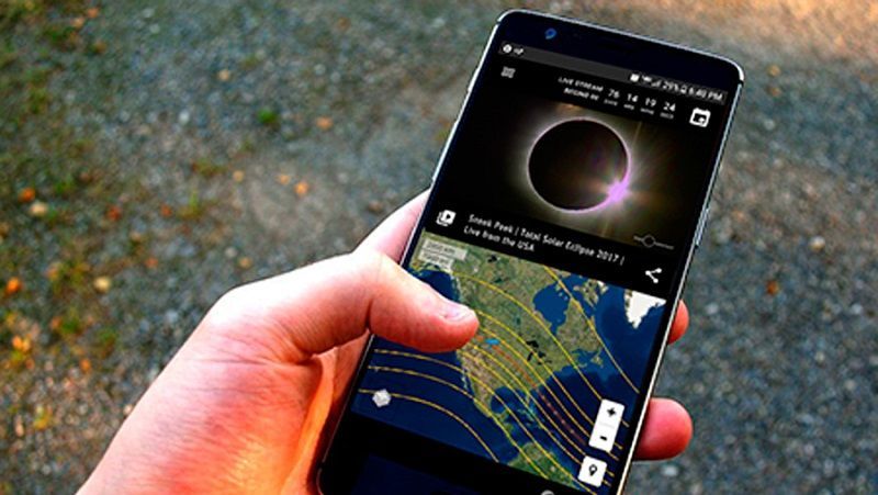 apps para ver el eclipse solar