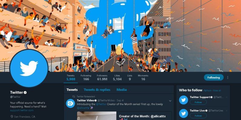 modo nocturno de Twitter